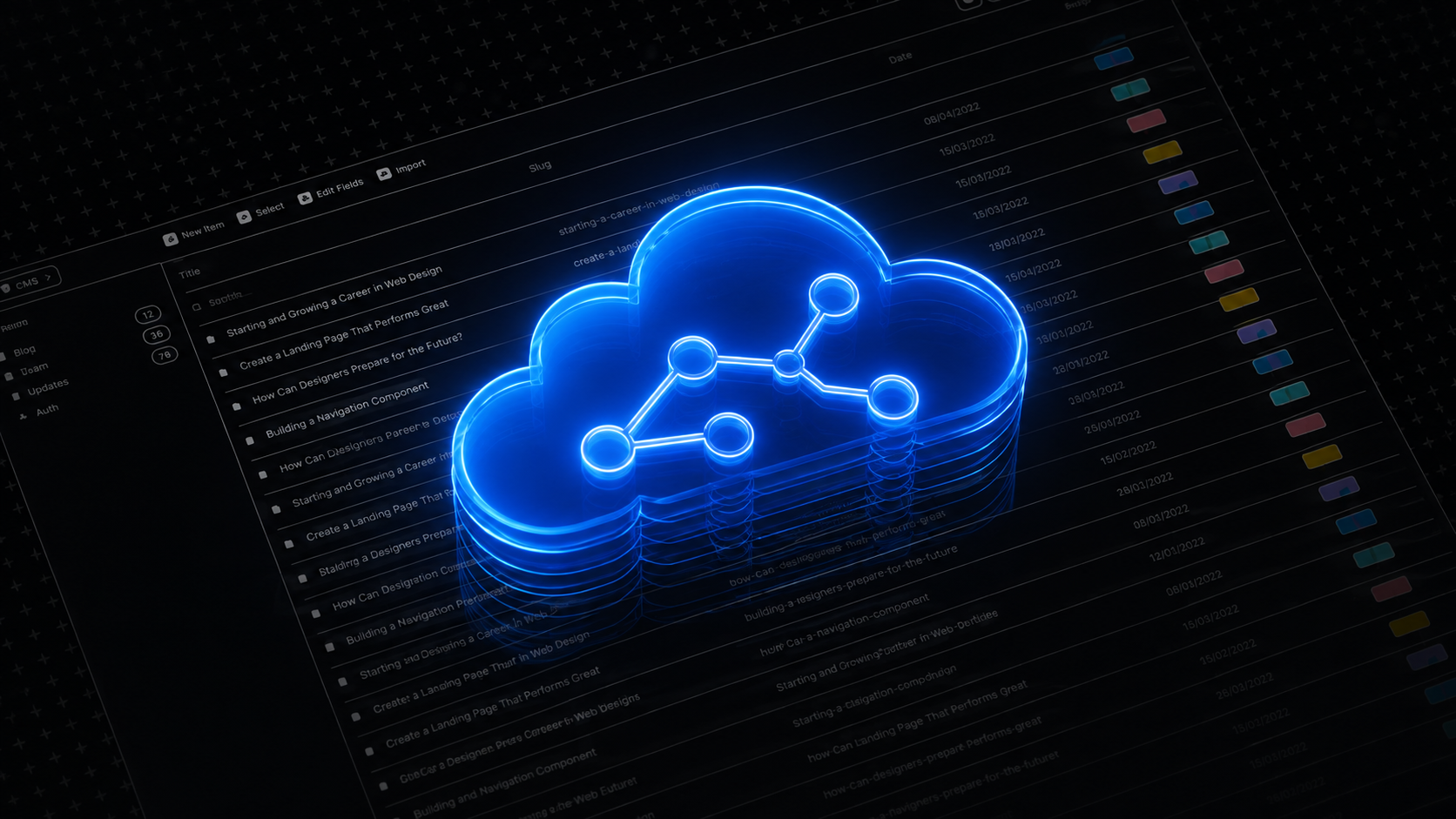 Cloud & API development - gear and microchip